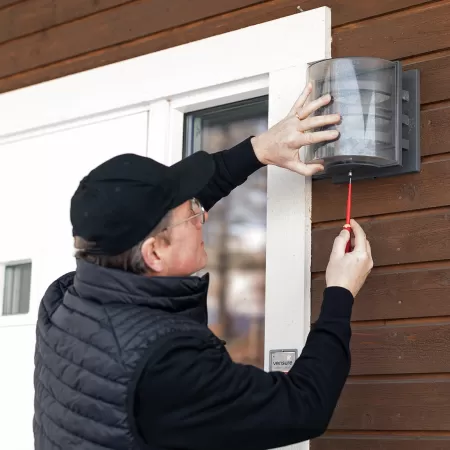 Elektrikerpolarn belysning ingang